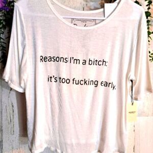 NWT Daydream Nation Cropped Tee